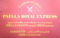Logo Paëlla royal express